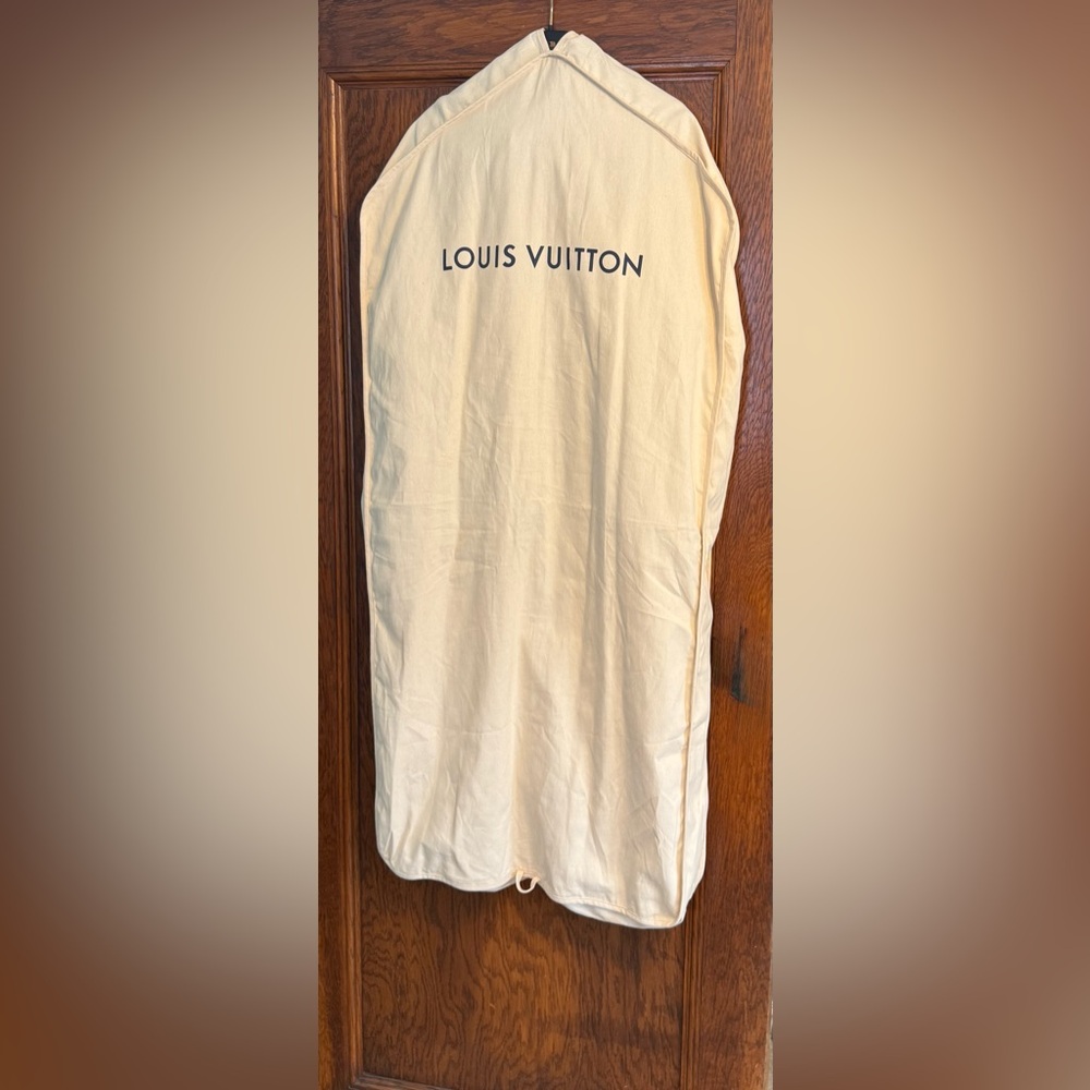 Louis Vuitton Shiny Monogram Short Parka in Midnight Navy - Picture 11 of 11